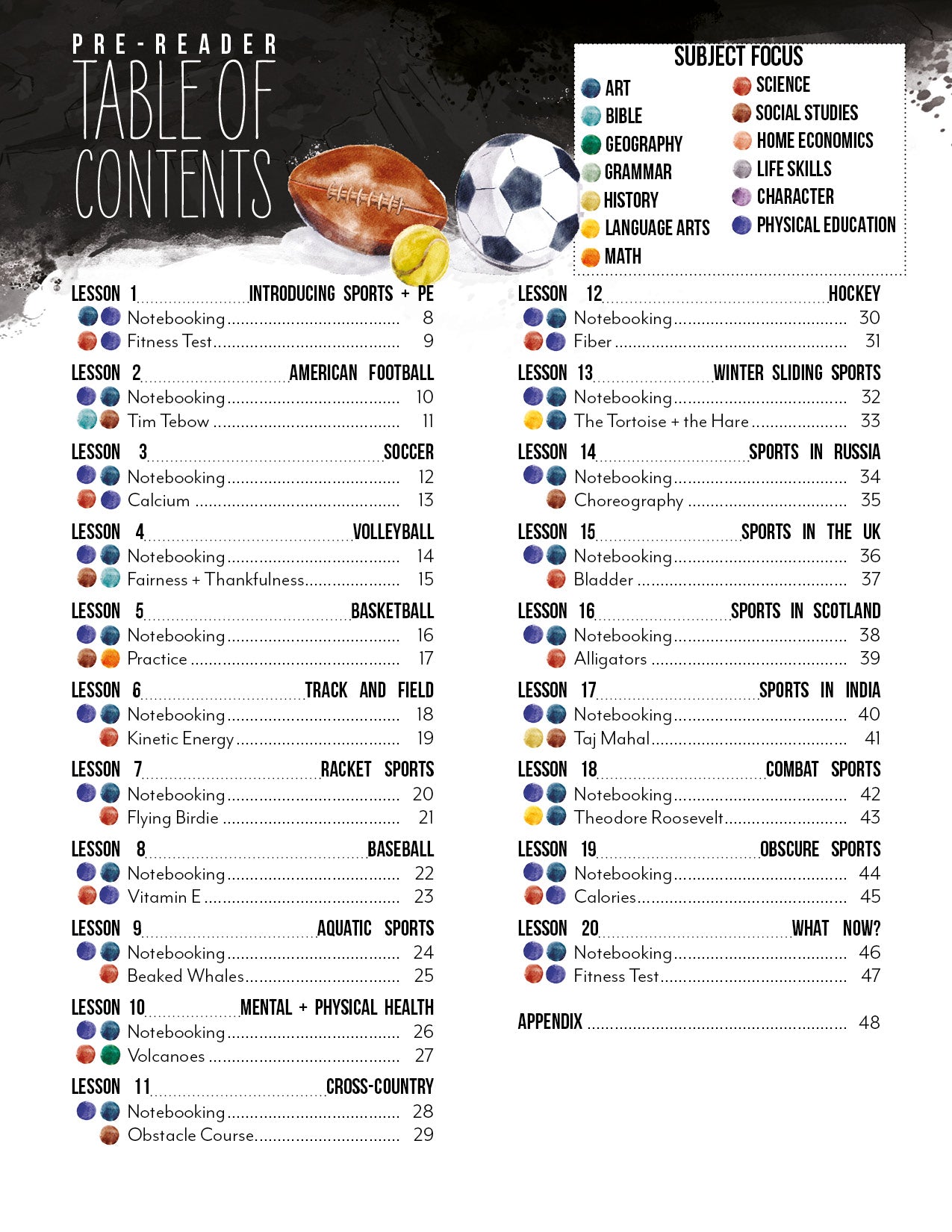 Sports and PE Unit (Printed Books)