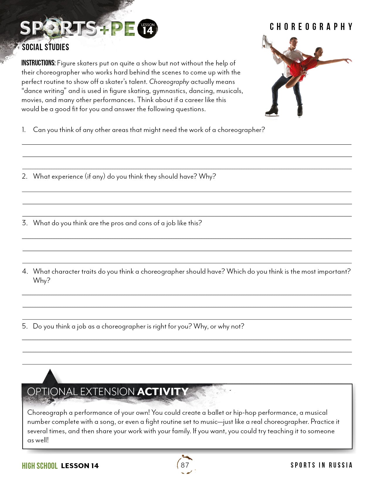 Sports and PE Unit (Printed Books)