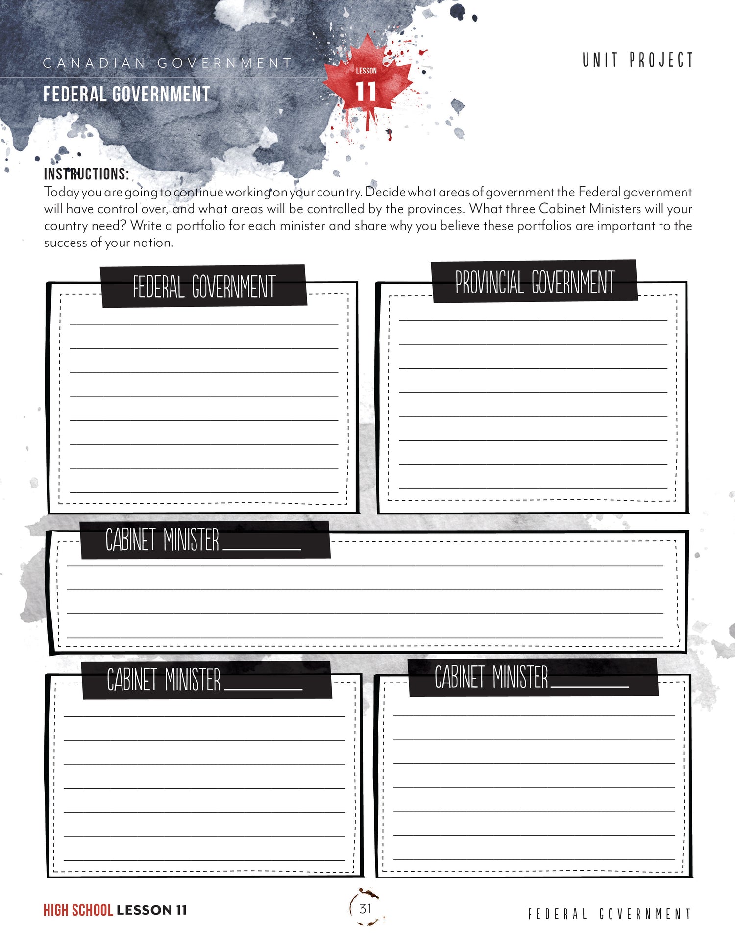 Canadian Government Unit (Printed Books)