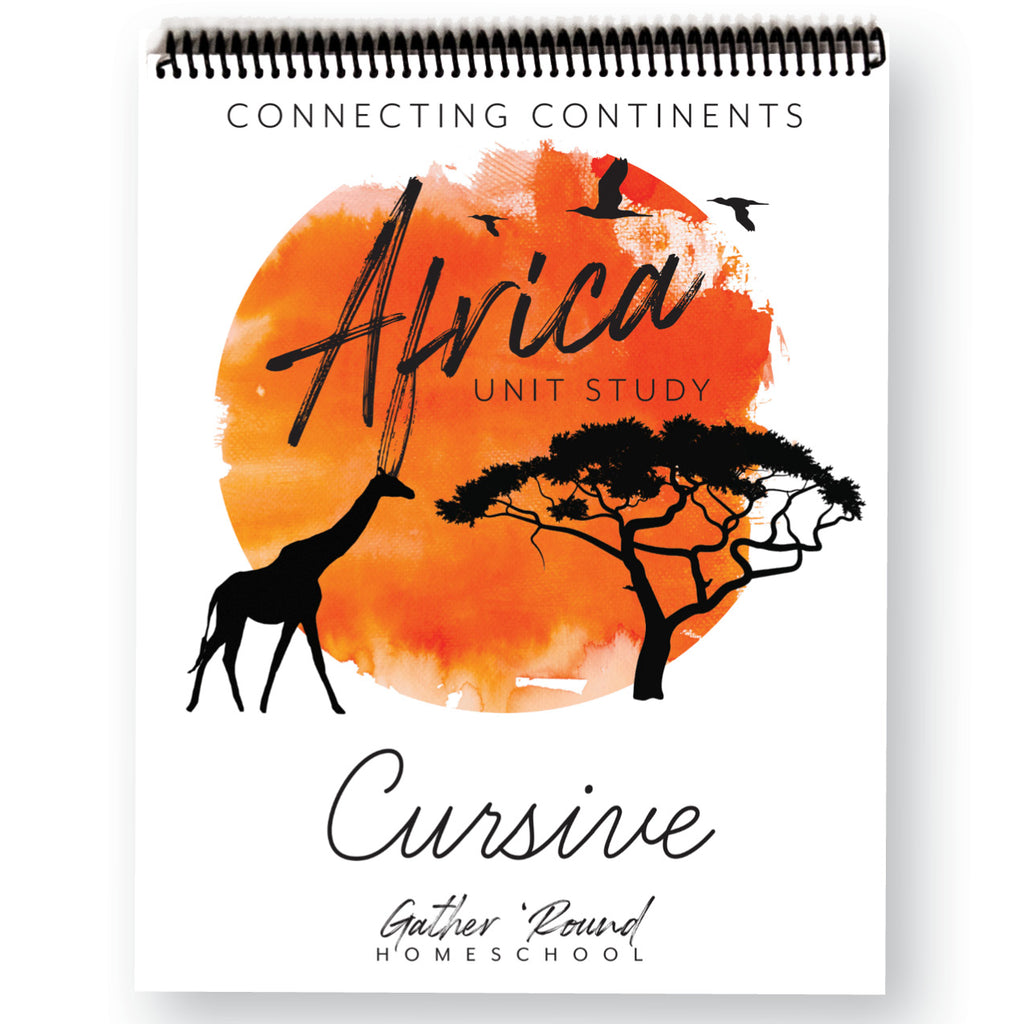 Africa Cursive Writing Printed Book
