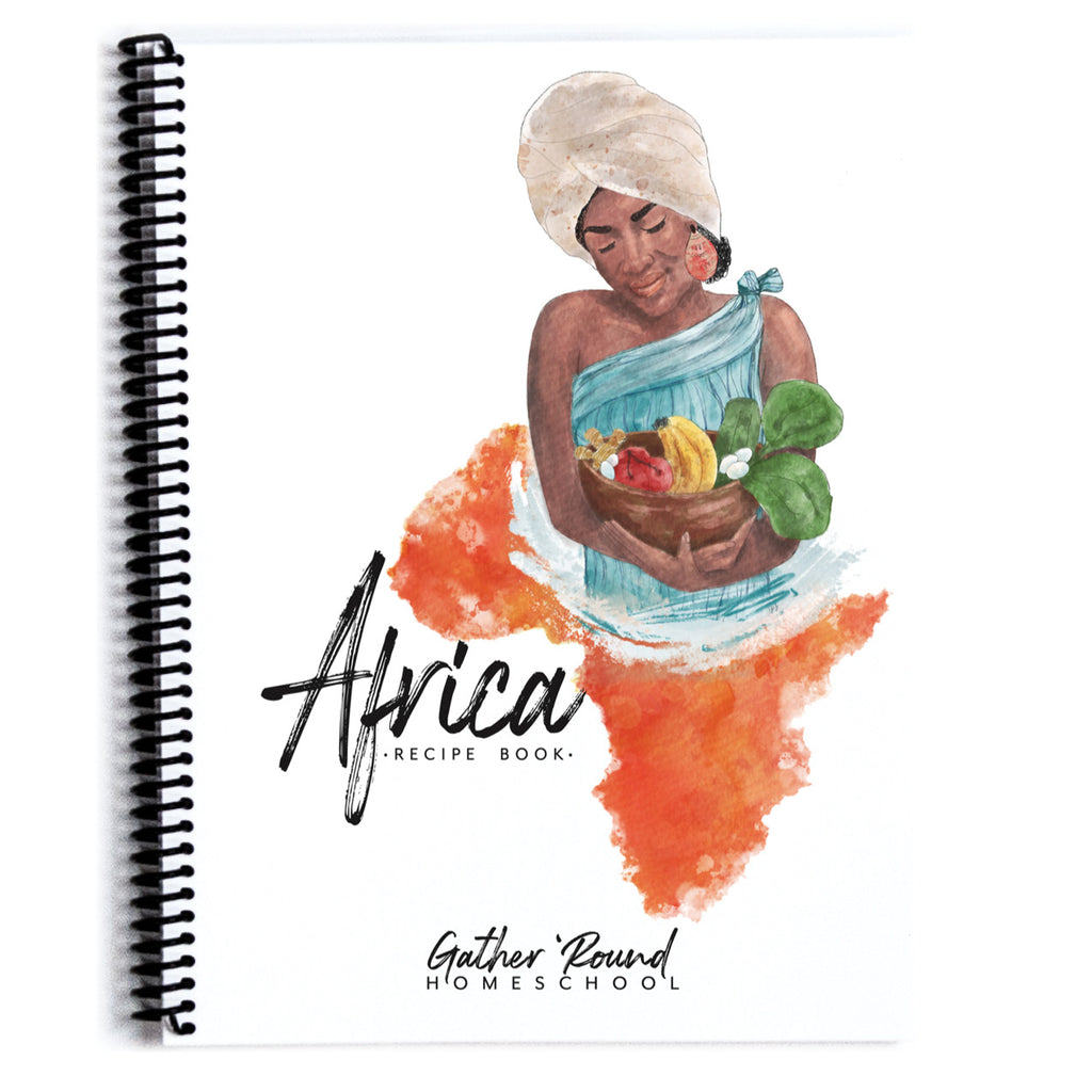 Africa Printed Recipe Book