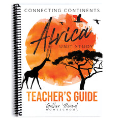Africa homeschool unit study teacher guide printed book