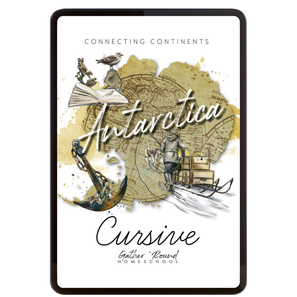 Antarctica Cursive Writing Digital Book
