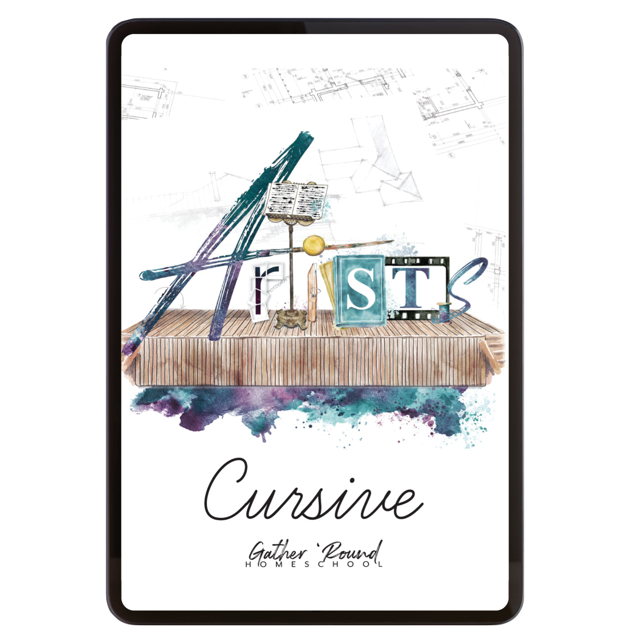 Artists Cursive Writing Book (Digital)