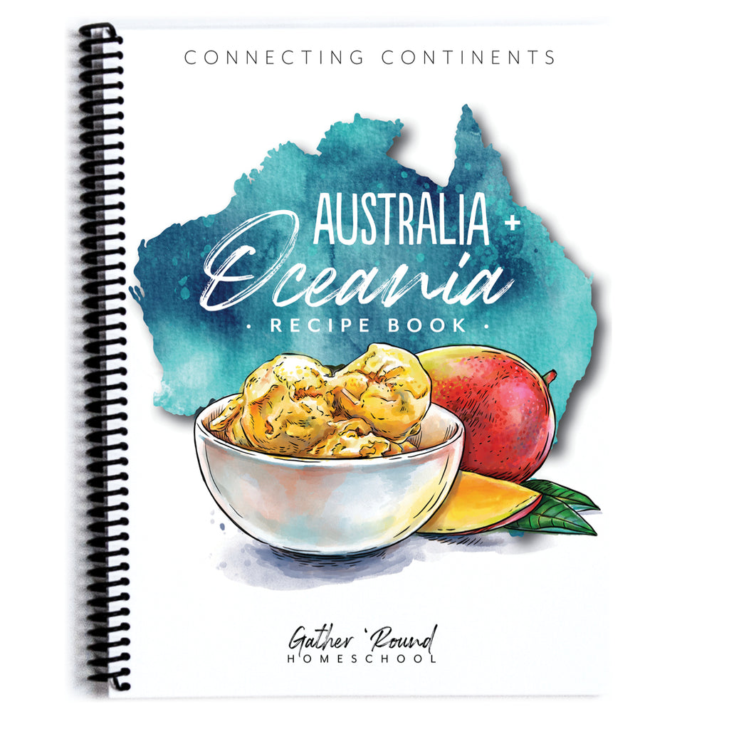 Australia + Oceania Printed Recipe Book