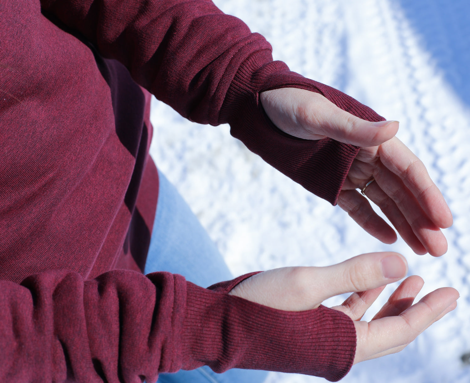 Gather 'Round Vintage Hoodie (Cardinal Heather)