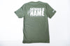 Gathered In His Name T-shirt (Military Green)