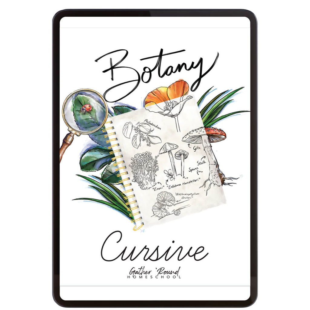 Botany Cursive Writing Digital Book