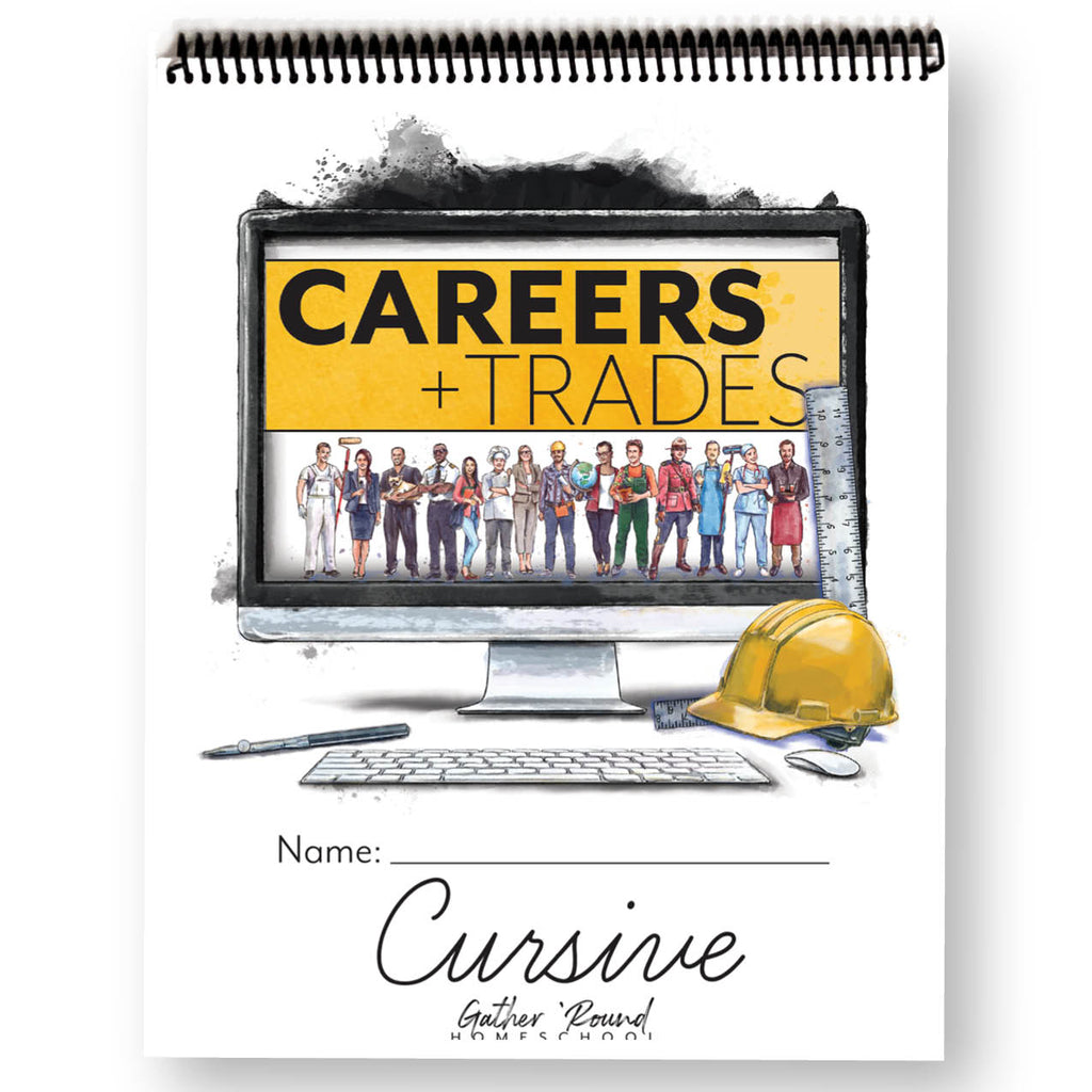 Careers + Trades Cursive Writing Printed Book