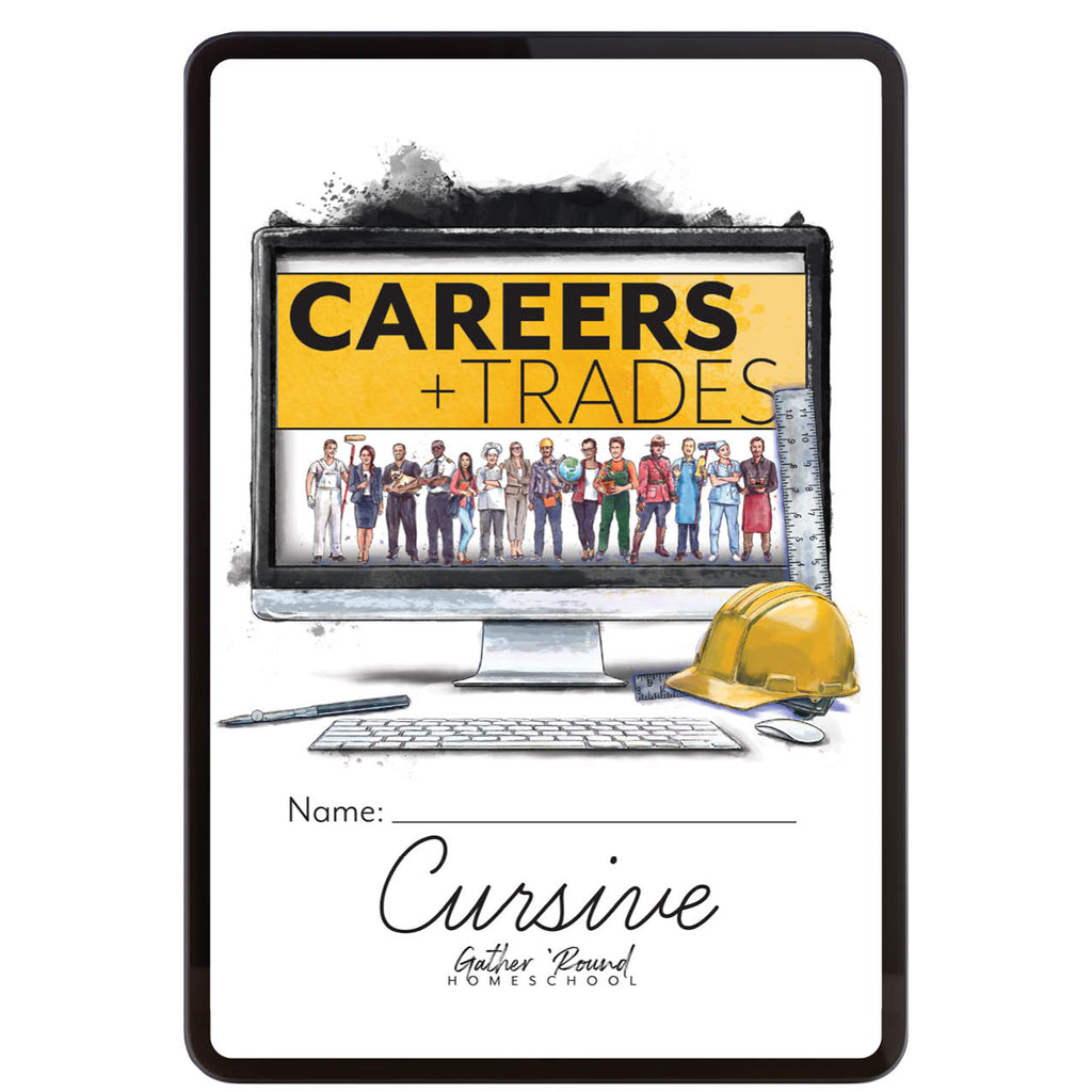 Careers + Trades Cursive Writing Digital Book