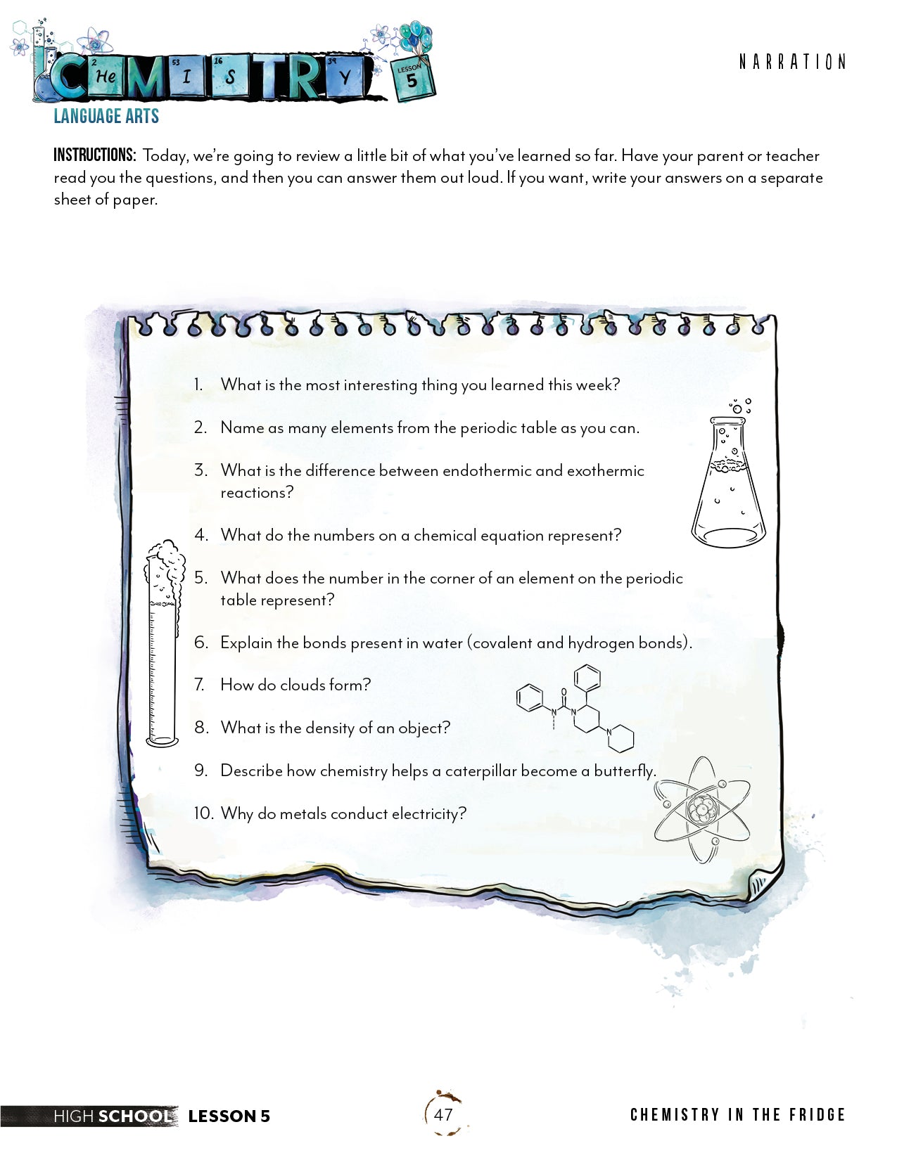 Chemistry Printed Books – Gather 'Round Homeschool USA