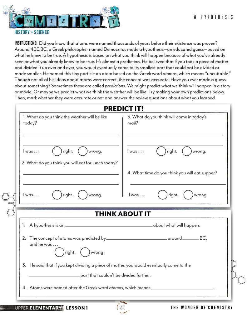 Chemistry Digital Bundles – Gather ‘Round Homeschool USA