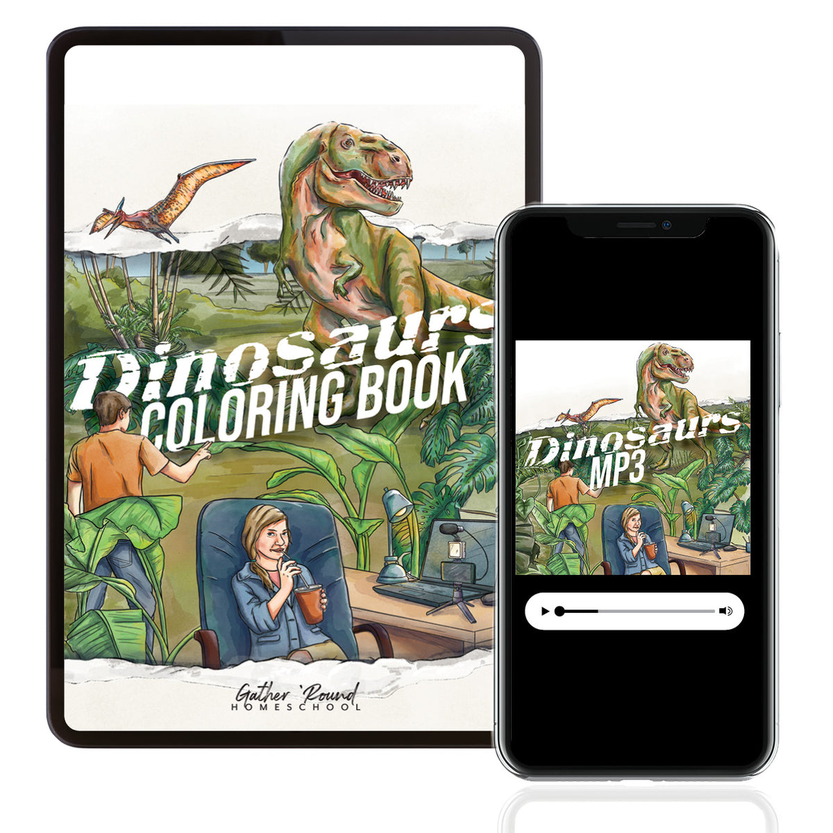 Dinosaurs Digital Story Combo Pack Gather 'Round Homeschool USA