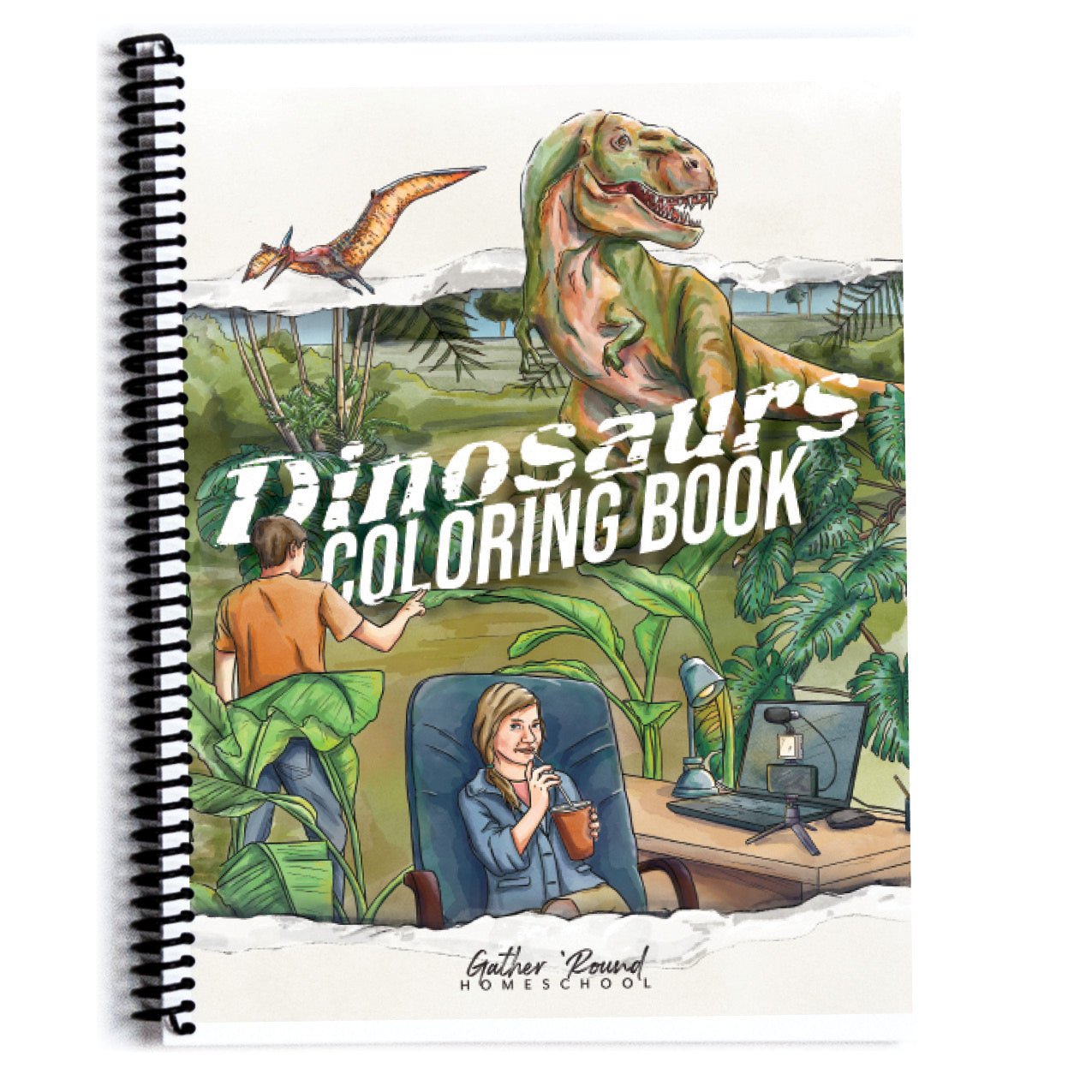 DINOSAUR Coloring Books Kids Fun Pages Digital Download -  Canada