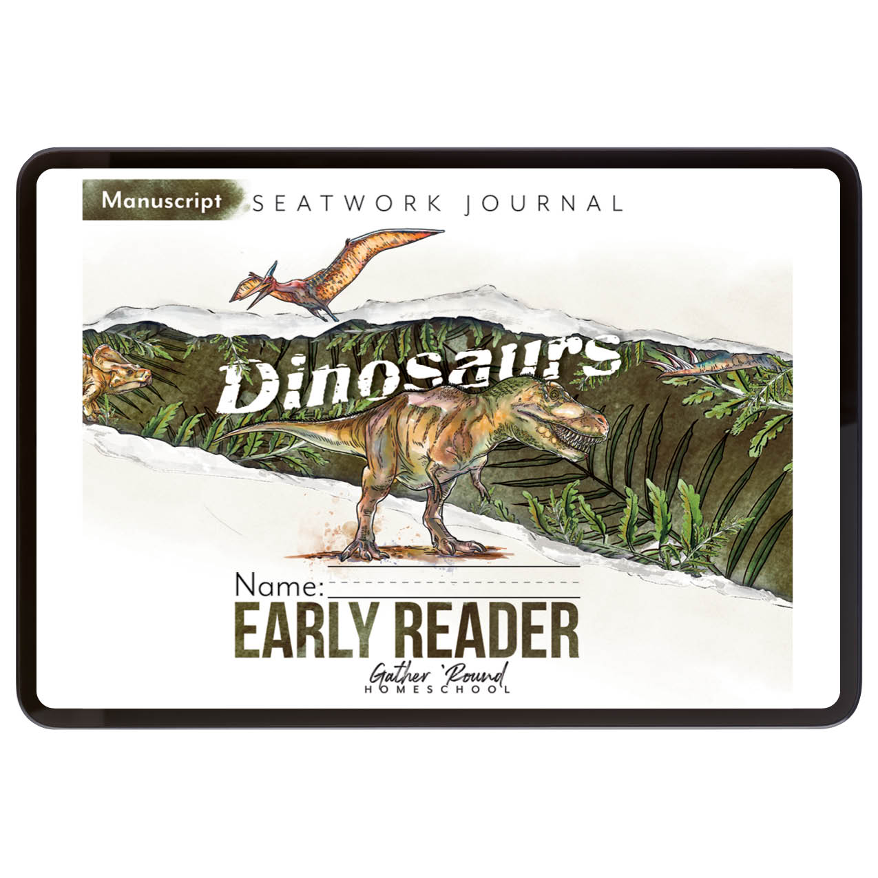 Dinosaurs Seatwork (Digital Download)