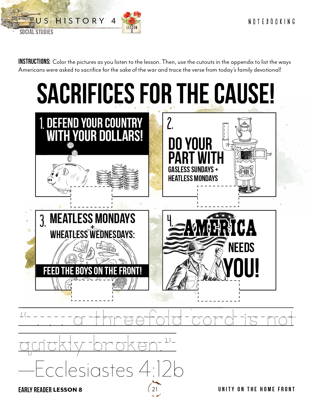 US History 4 Unit (Printed Books)