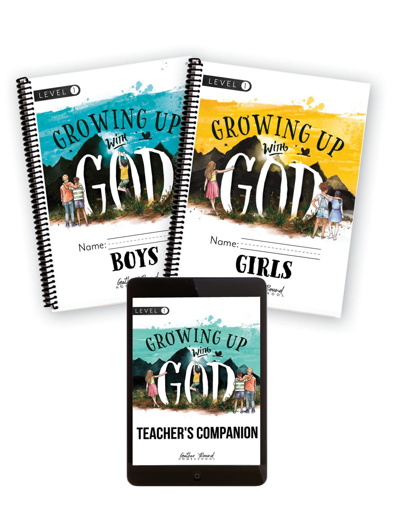 Growing Up with God Printed Books – Gather 'Round Homeschool USA