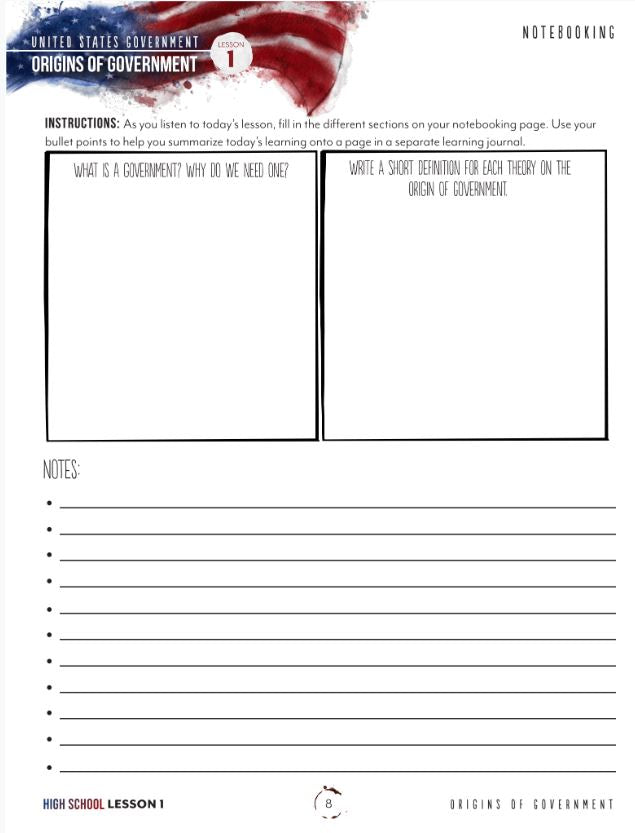 US Government Unit (Digital Bundles)