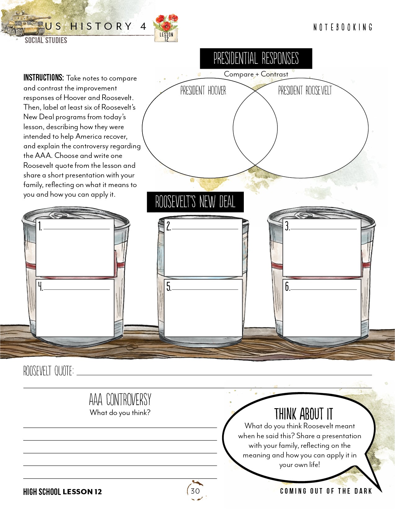 US History 4 Unit (Printed Books)