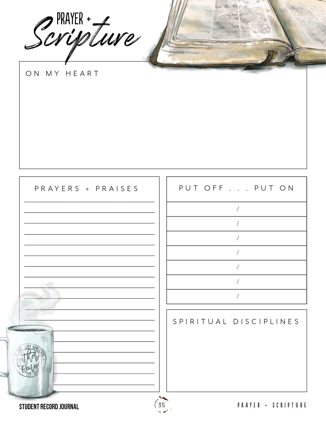 Student Tracker Journal (Digital Download)
