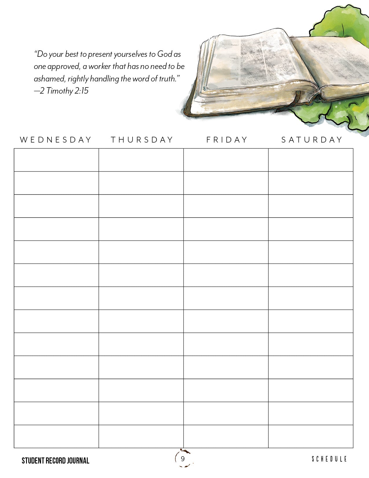 Student Tracker Journal (Printed Book)