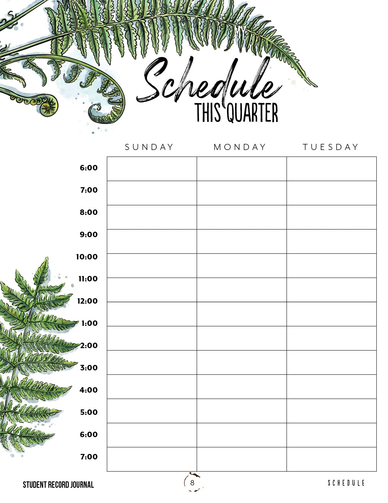 Student Tracker Journal (Printed Book)