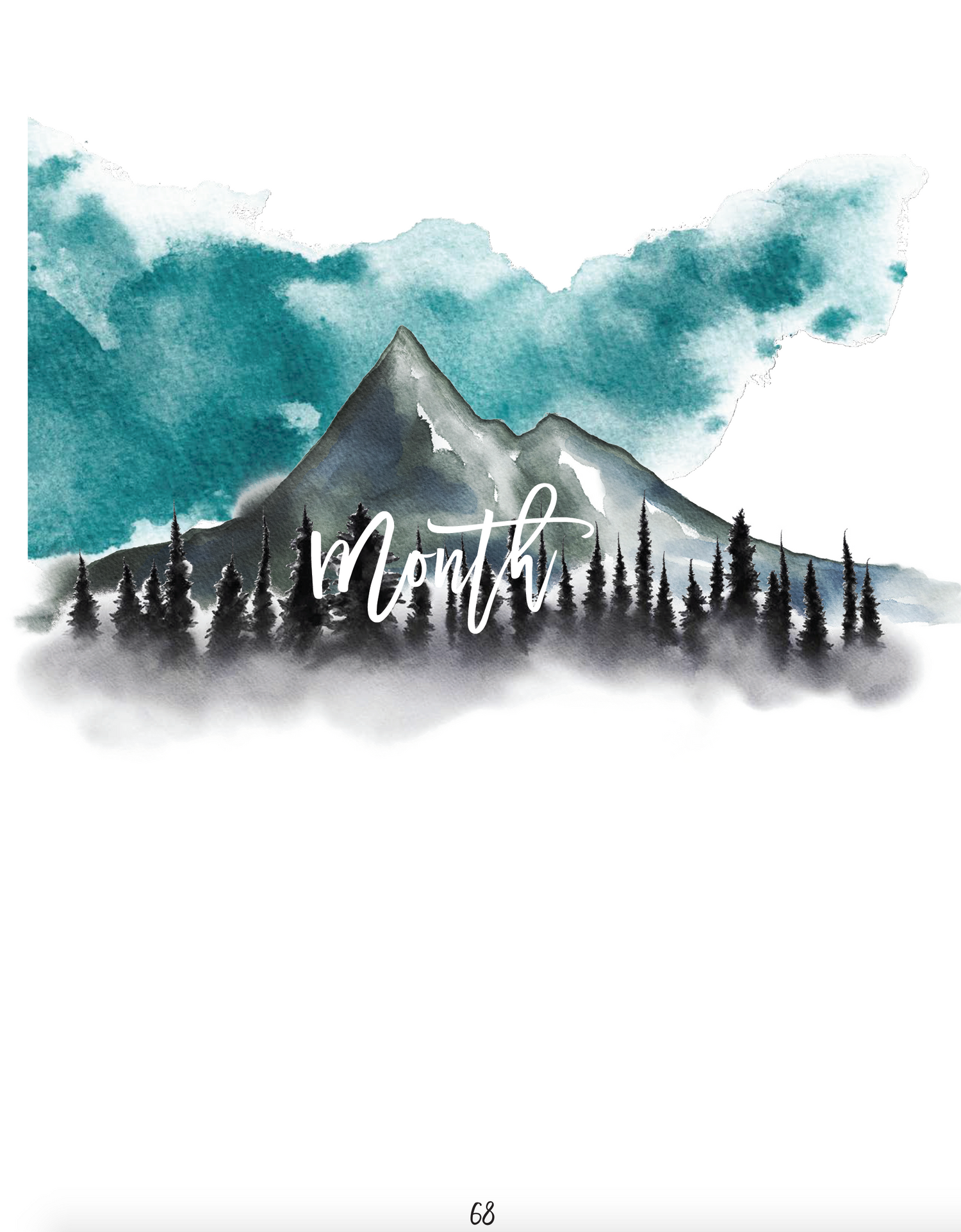 Gather 'Round Undated Full Year Planner (Printed)