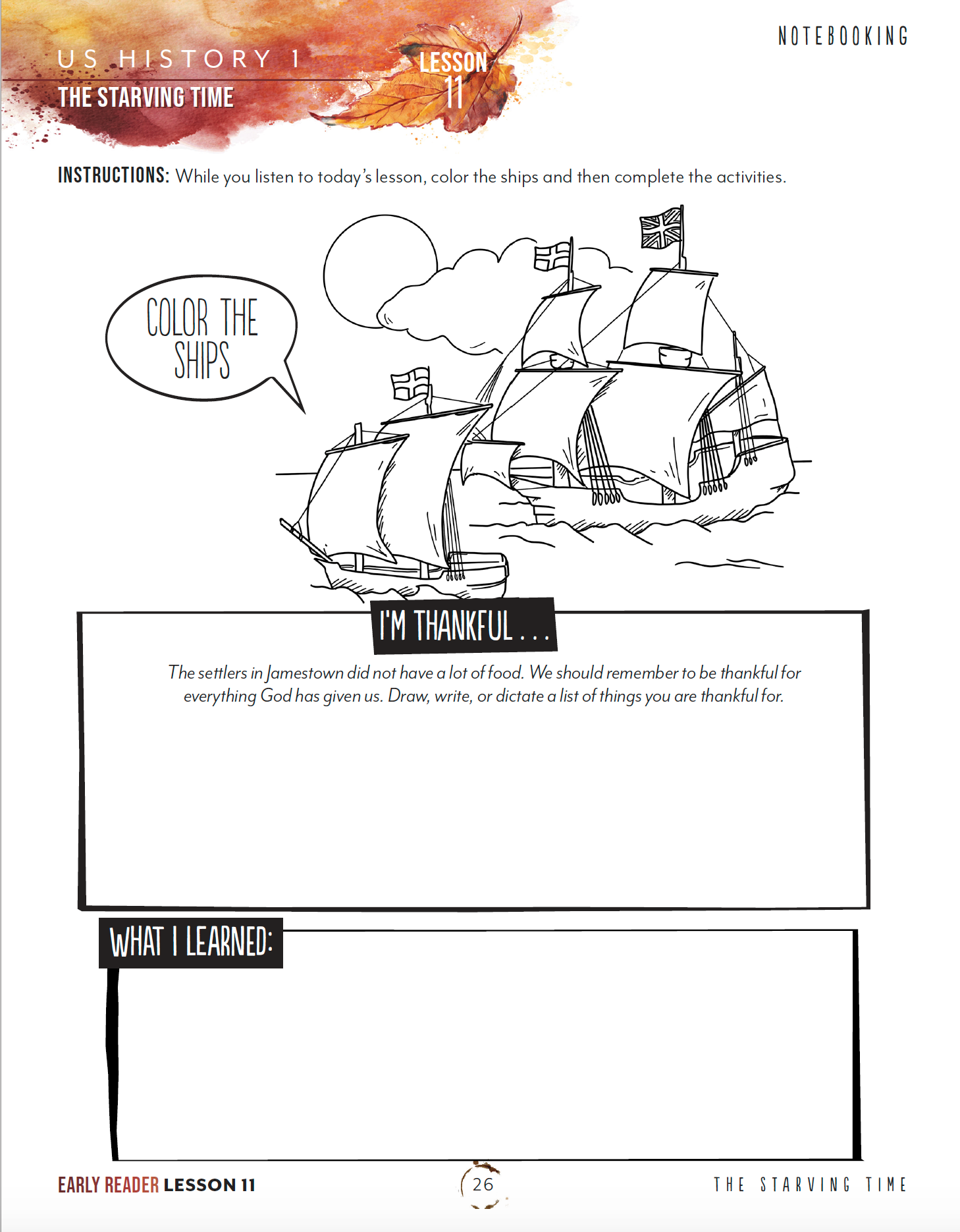 US History 1 Unit (Printed Books)