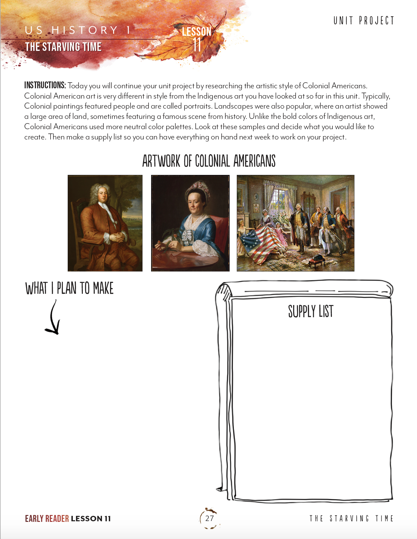 US History 1 Unit (Digital Bundles)