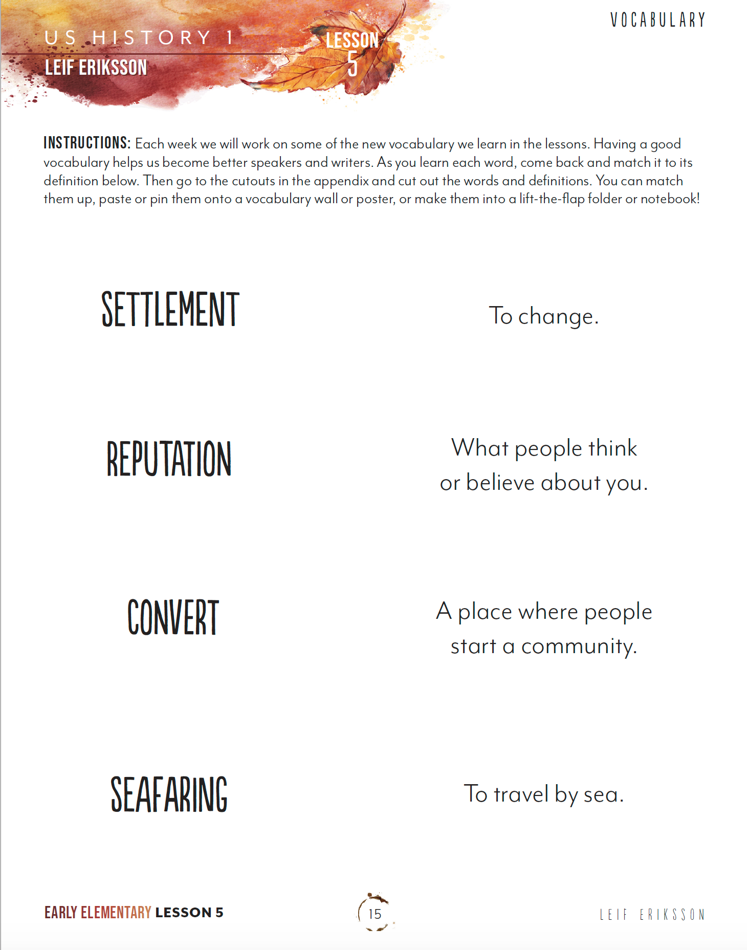 US History 1 Unit (Digital Bundles)