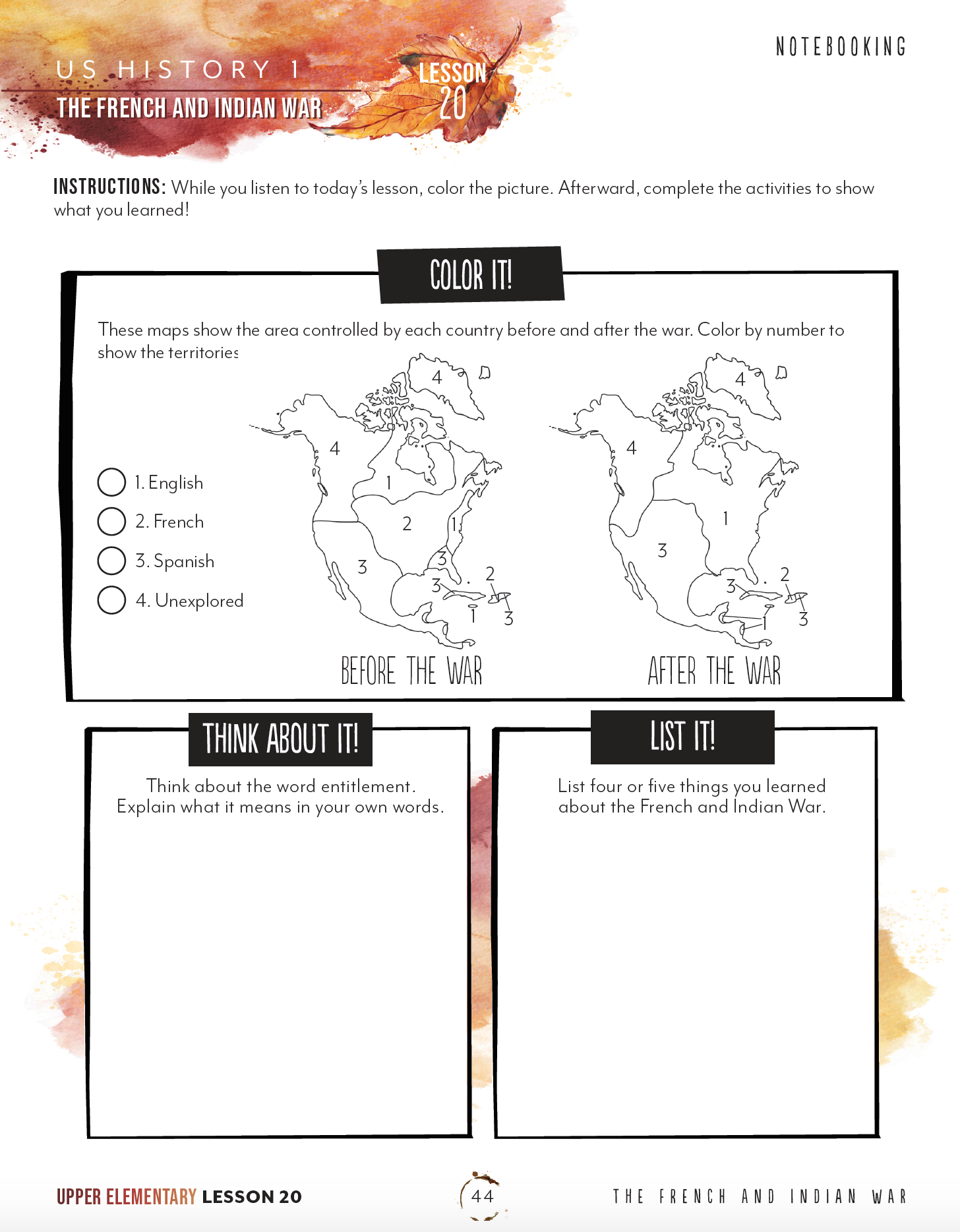 US History 1 Unit (Printed Books)