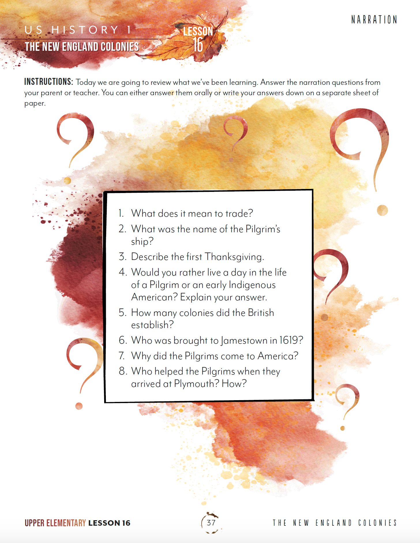 US History 1 Unit (Digital Bundles)