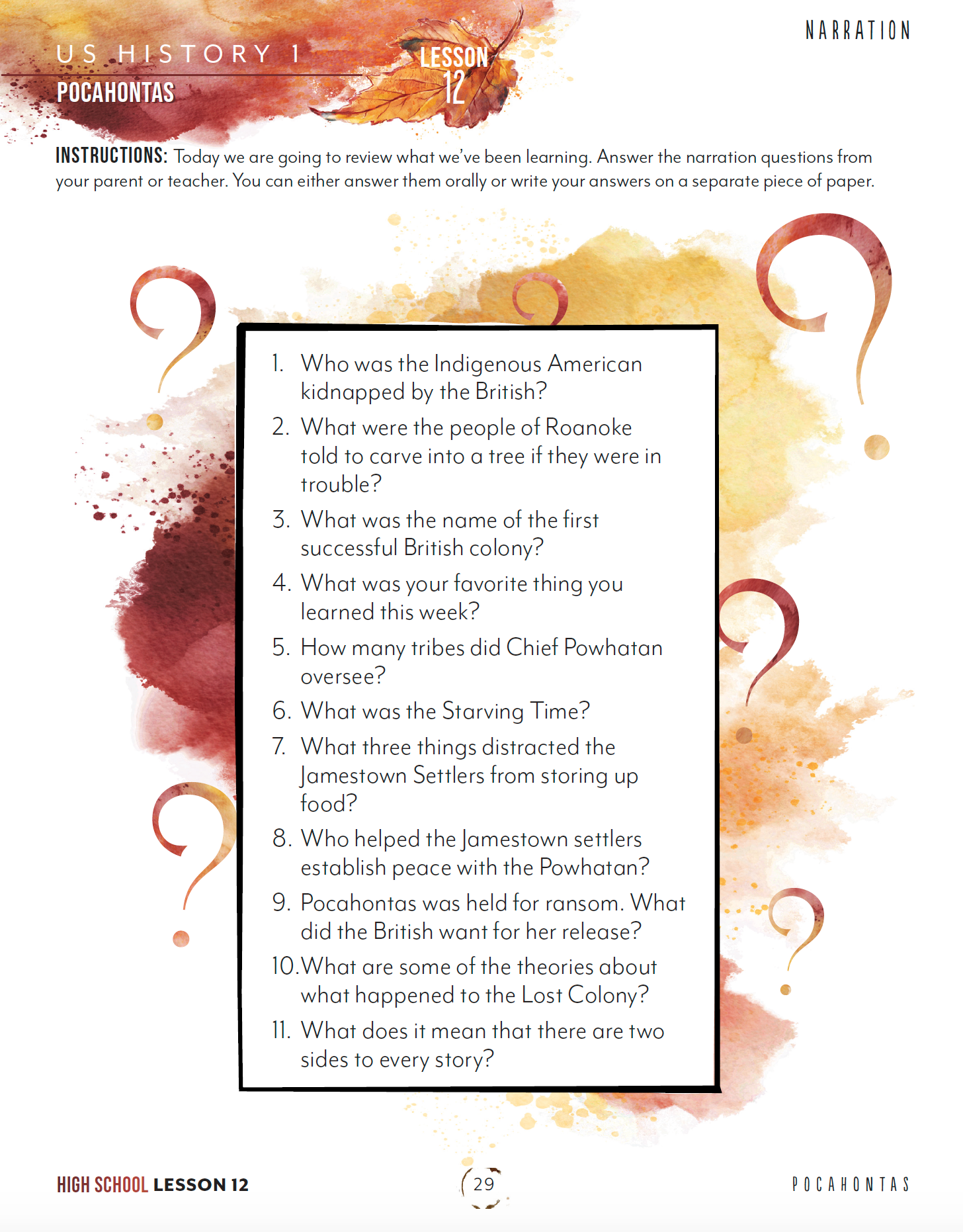 US History 1 Unit (Digital Bundles)