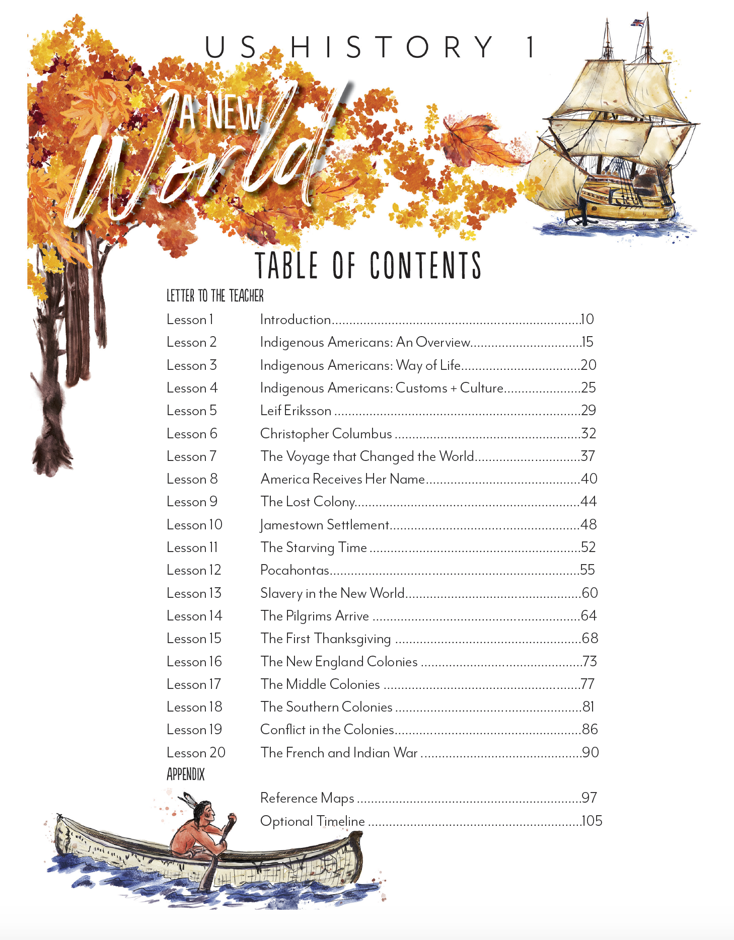 US History 1 Unit (Printed Books)