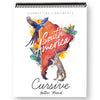 South America Cursive Writing Printed Book