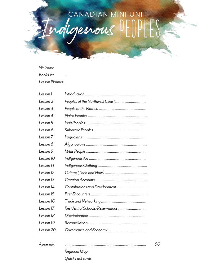 Indigenous Peoples Unit (Printed Books)