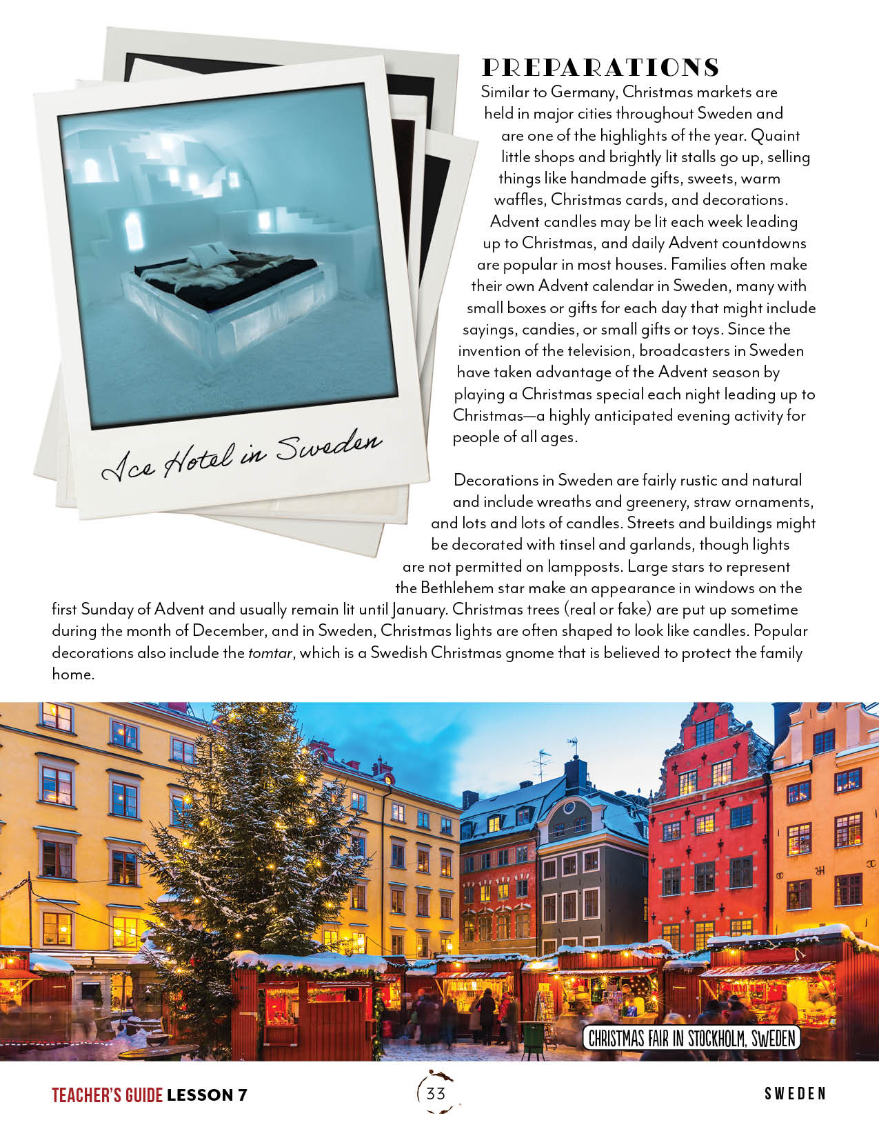 Christmas Around the World Unit (Printed Books)