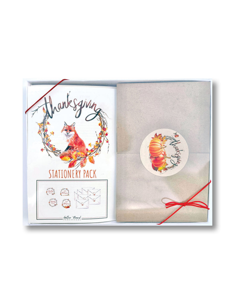 Thanksgiving Printed Stationery Pack
