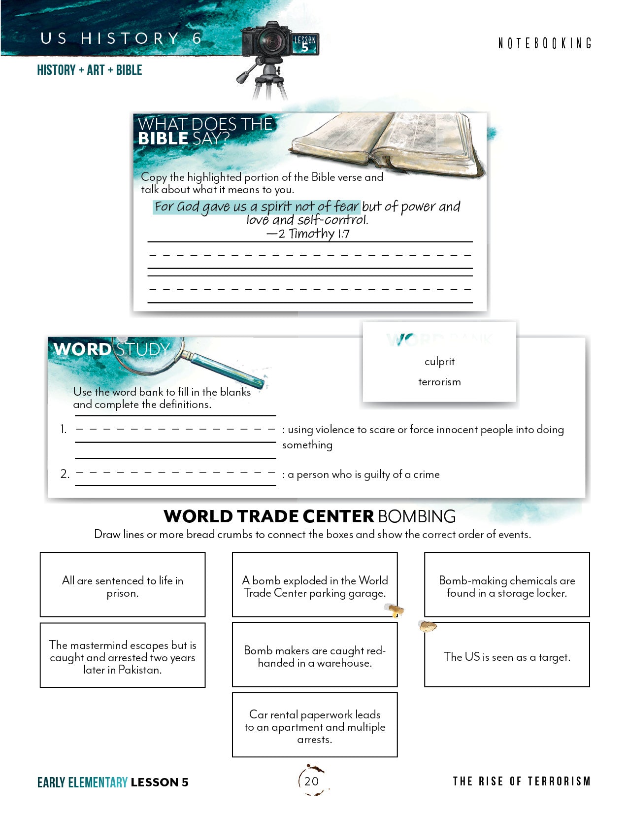 US History 6 Unit (Printed Books)