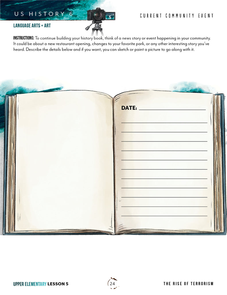 US History 6 – Gather 'Round Homeschool USA
