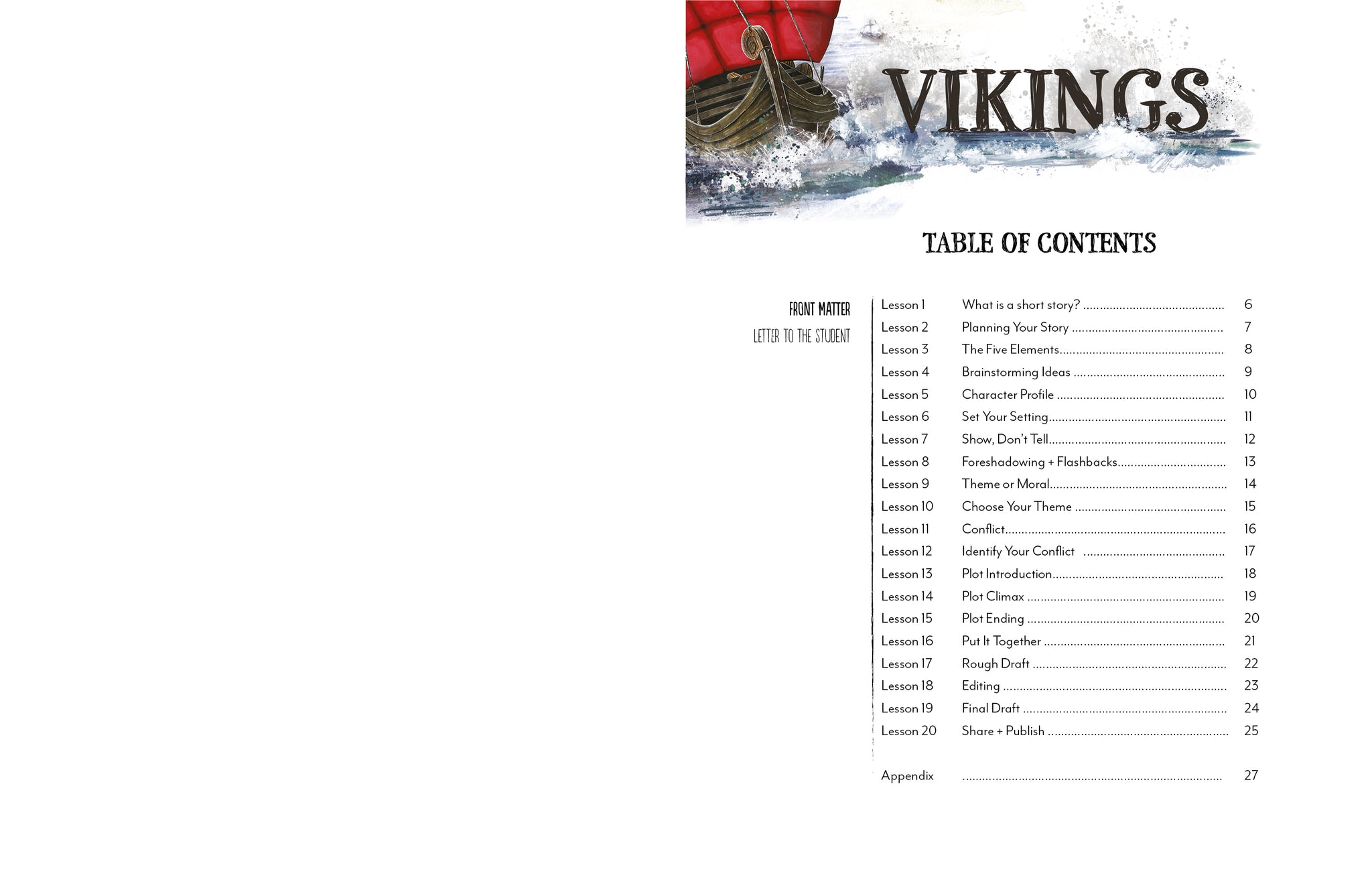 Vikings Writing Track – Gather 'Round Homeschool USA