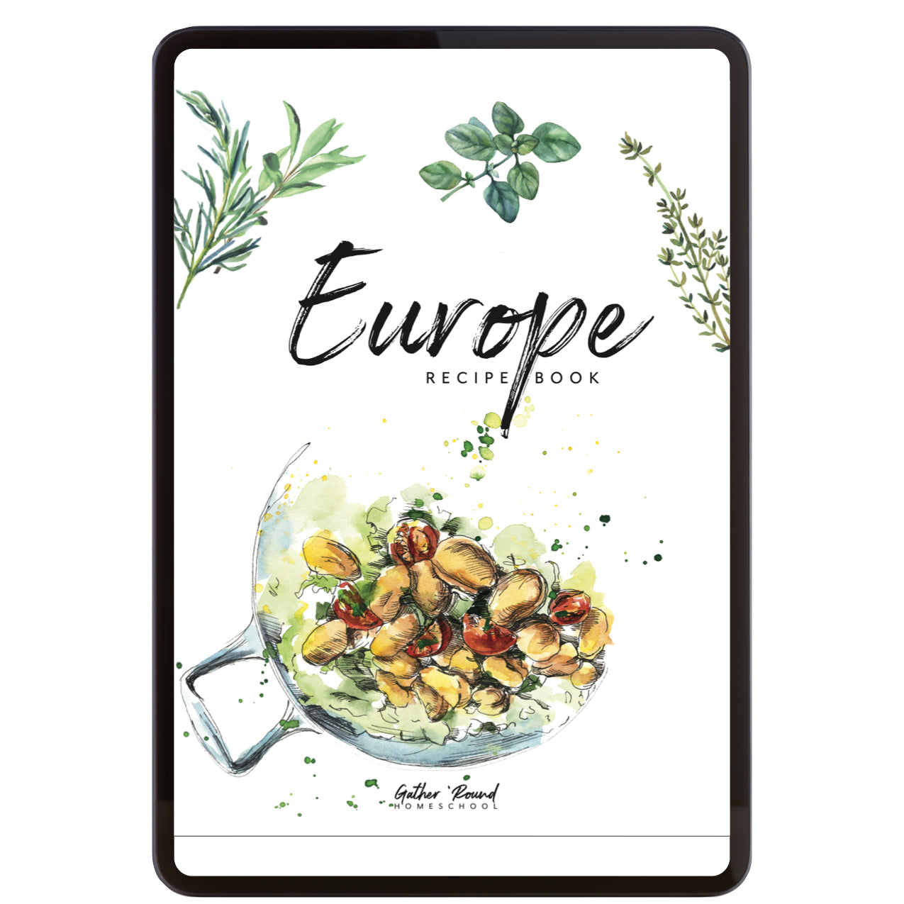 Europe Recipe Book (Digital Download)